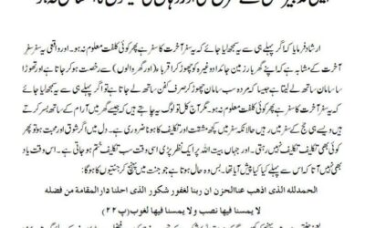 ایسی تدبیر جس سے سفر حج کی اور وہاں کی تکلیفوں کا احساس نہ ہو