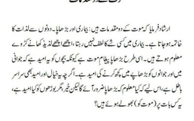 موت کے دو مقدمات
