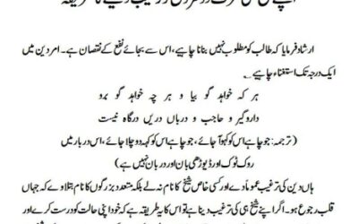 اپنے شیخ کی طرف دوسروں کو ترغیب دینے کا طریقہ