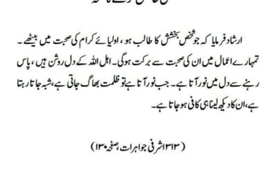 بخشش حاصل کرنے کا نسخہ