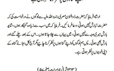 اپنے گناہوں پر نظر کرنا ضروری ہے